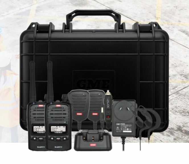 GME TX6160TP 5w UHF H/H Radios Twin Pack