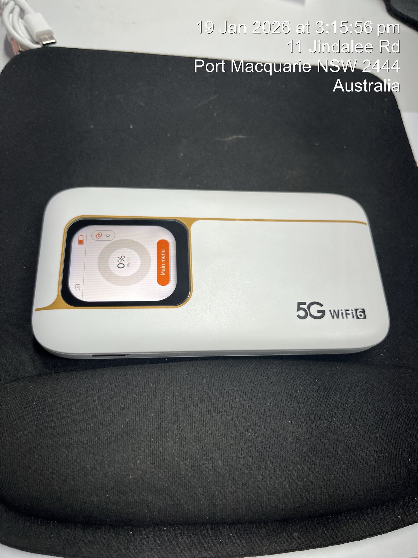 Portable 5G mifi wireless data terminal JC09