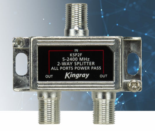 Kingray 2 Way Splitter KSP2F
