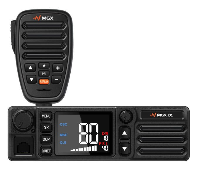 MGX D1 IP67 Din Radio