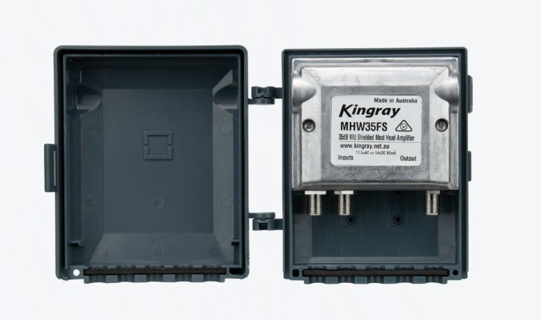 MHW35FS VHF & UHF Masthead Amplifier with Fully Shielded Housing