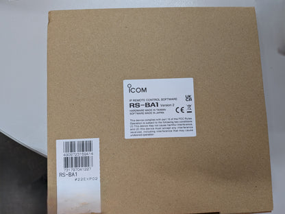 RS-BA1 IP Remote Control Software