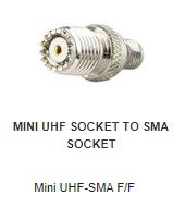 SMA319 Mini UHF-SMA F/F
