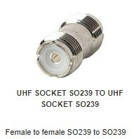 SO239-FF28 Female to female SO239 to SO2