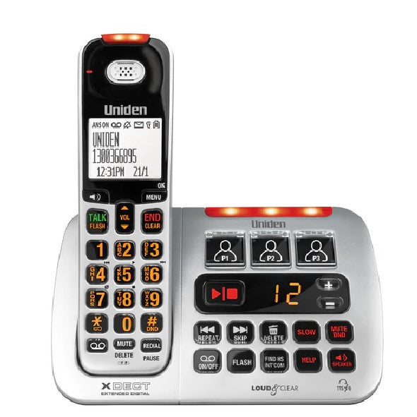 UNIDEN SSE45 CORDLESS PHONE (No Longer Available) - Replacement is SSE45+1