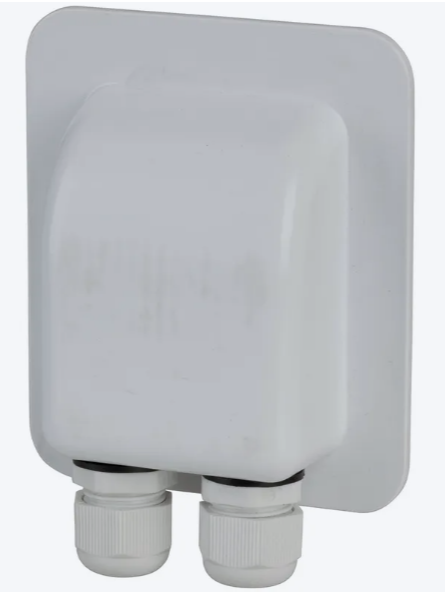 White Gland Cable Entry Point Dual