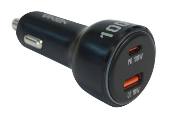 100W QC3.0 + USB-C PD2.0 FAST CAR CHARGER