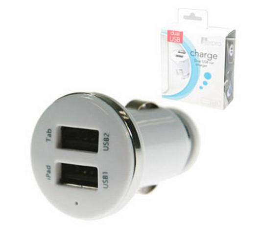 Dual USB car charger 3.1 Amp