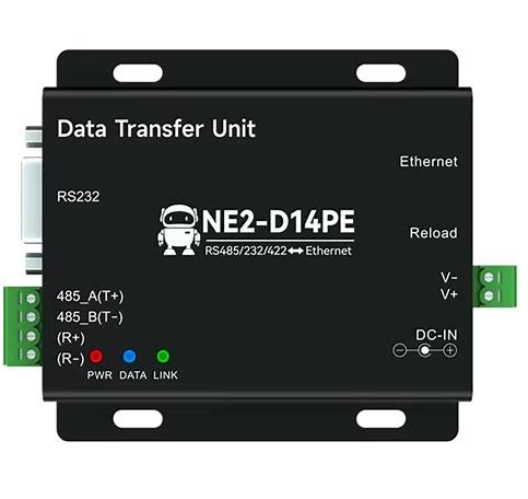 RS485/232/422 to Ethernet Serial Server Modbus Gateway