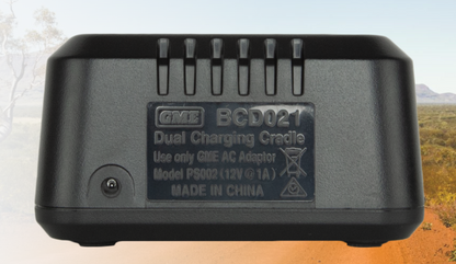 BCD021 Dual Desktop Charging Cradle - Suit TX685 / TX6150 / TX6155 / TX6160