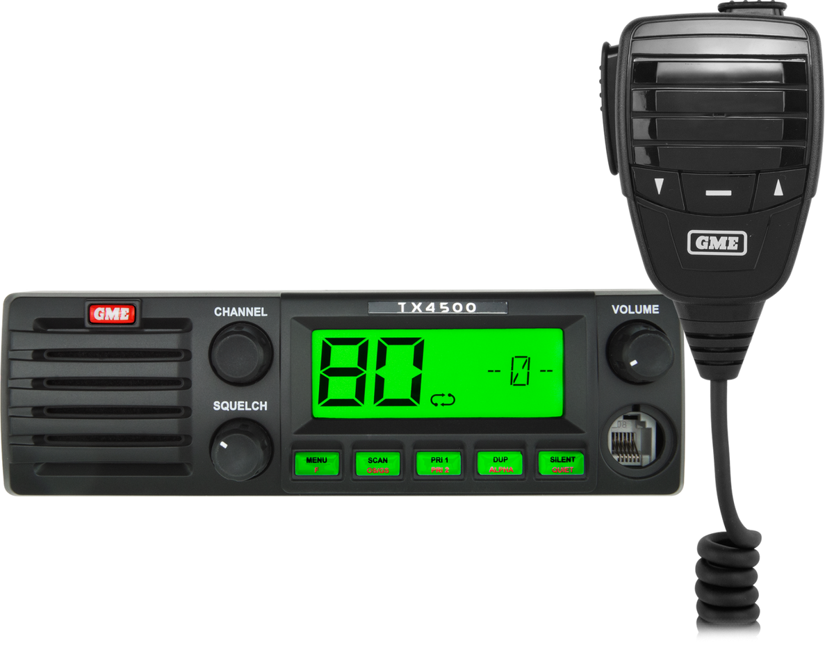 TX4500S 5 Watt DIN Mount UHF CB Radio with ScanSuite™