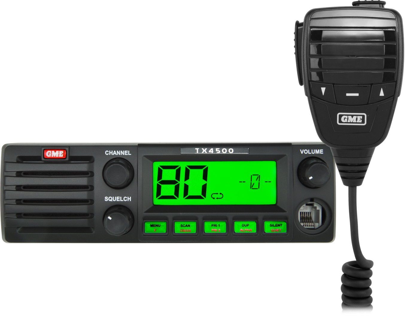 TX4500S 5 Watt DIN Mount UHF CB Radio with ScanSuite™