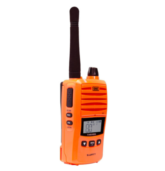GME TX6165XO 5/1 Watt UHF CB Handheld Radio (Orange)