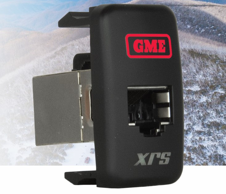 GME XRS-RJ45R2 RJ45 Pass-Through Adaptor - Type 2 (Red)