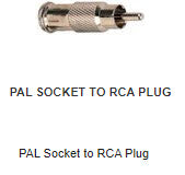 AD505 PAL SOCKET TO RCA PLUG